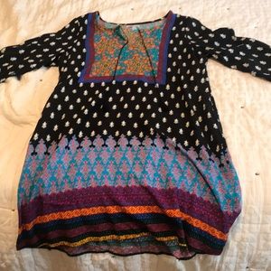 boho dress NWOT Allison Britney